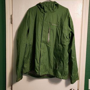Men's Columbia Omni-Tech rain jacket